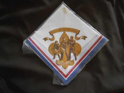 Boy Scout USA Bicentennial 1776-1976 Boy Scout Neckerchief