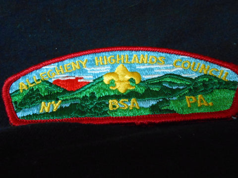 Allegheny Highlands s3 csp