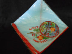 West Point Scoutmaster Council 1983 Camporee Neckerchief and Pocket Patch