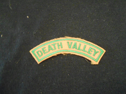 Basin & Range trail award death valley segment