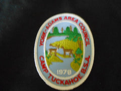 Camp Tuckahoe 1978 Pocket Patch