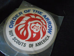 OA 1980s National Logo, MGM Indian or Coke Bottle Design stickon