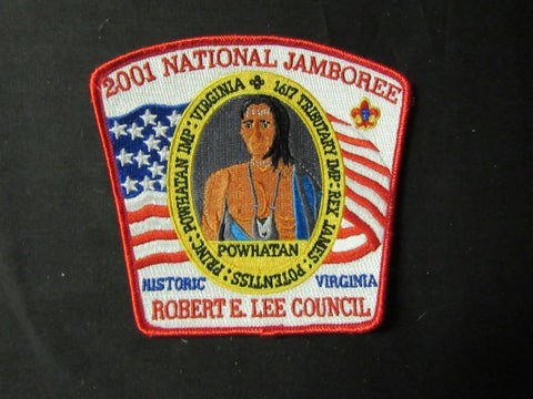 Robert E. Lee Council 2001 National Jamboree Powhatan JSP