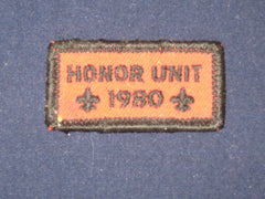 Honor Unit 1980 patch-the Carolina Trader