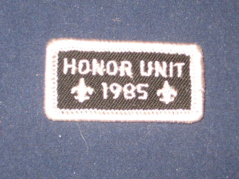 Honor Unit 1985 patch
