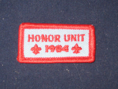 Honor Unit 1984 patch-the Carolina Trader