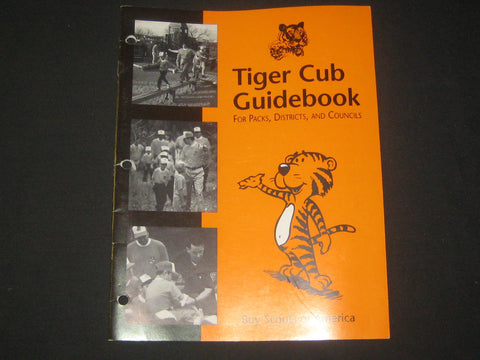 Tiger Cub Guidebook, for Packs, Districts, and Councils 1996