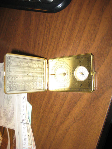 Pocket Sunwatch 1920-30s, sundial