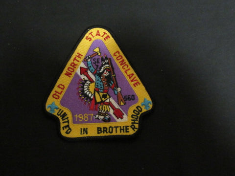 SE-7 1987 Old North State Conclave Pocket Patch