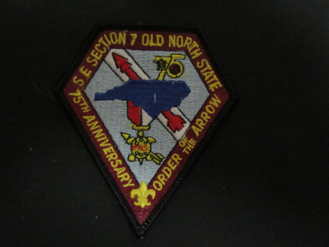 OA SE-7 Section 75th Anniversary Pocket Patch