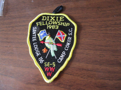 SE-5 1983 Dixie Fellowship Pocket Patch