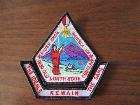 SE-7 1990 Old North State Conclave Pocket Patch & Segment