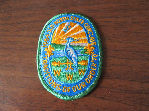 SE-7 1984 Old North State Conclave Pocket Patch