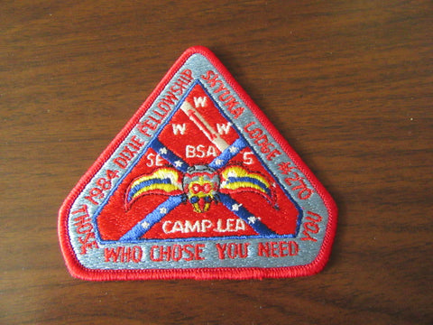 SE-5 1984 Dixie Fellowship Pocket Patch