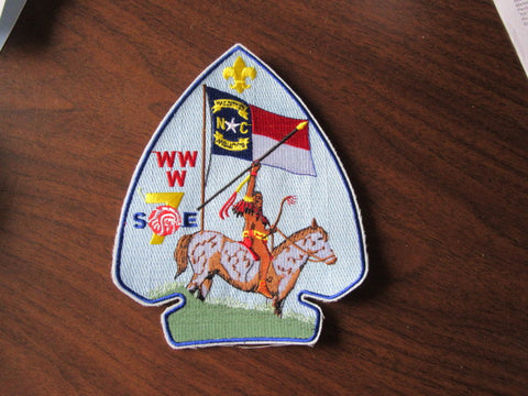 SE-7 Section Patch,   Horseman with NC State Flag