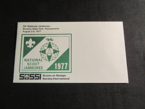 1977 National Jamboree SOSSI Cachet Envelope