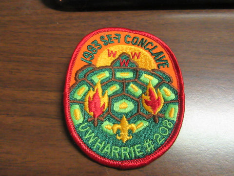 SE-7 1983 Old North State Conclave Pocket Patch