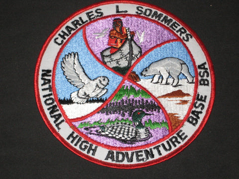 Charles L. Sommers National High Adventure Base Jacket Patch