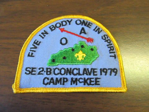 SE-2B 1979 Conclave Pocket Patch