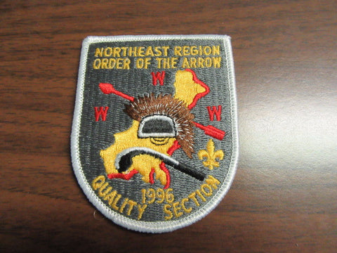 Northeast Region 1996 Quality Section Pocket Patch