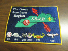 SR-6B Great Southern Region Jacket Patch Yellow Border
