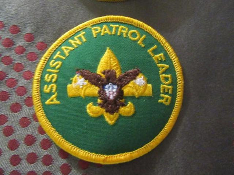 Assistant Patrol Leader Patch 1972 Revision