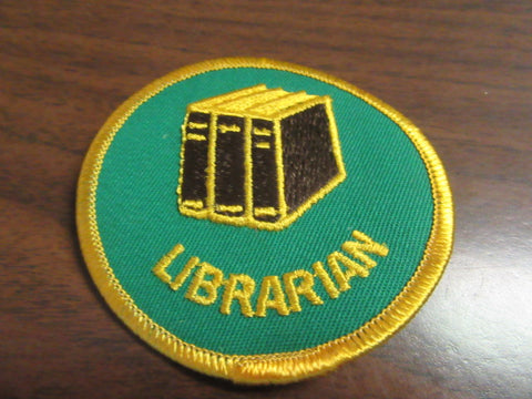Librarian Position Patch, 1972 Revision