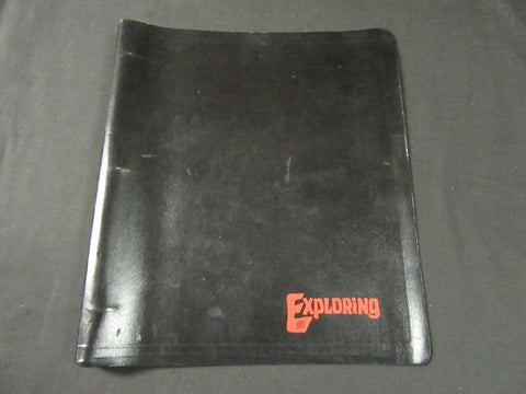 Exploring Program Leather like 3 Ring Binder with Program Literature