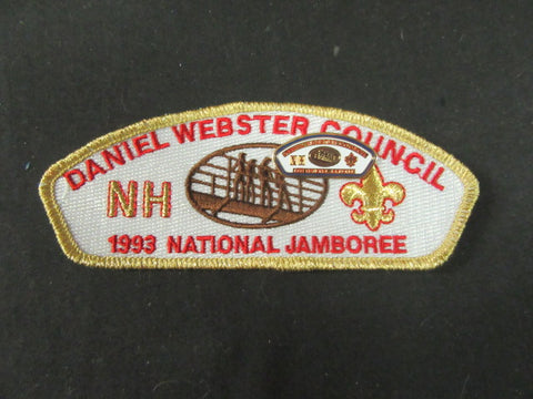 Daniel Webster Council 1993 National Jamboree JSP & Hat Pin