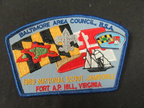Baltimore Area Council 1989 National Jamboree JSP & Hat Pin
