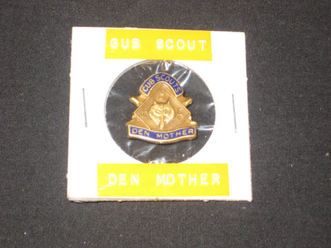 Den Mother 1950s Lapel or Hat Pin