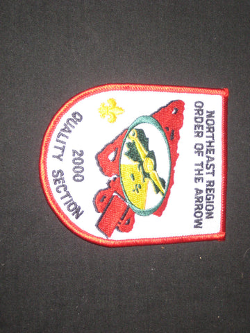 Northeast Region 2000 Quality Section Pocket Patch