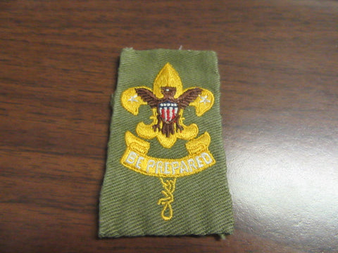 First Class Rank Patch, Folded Under