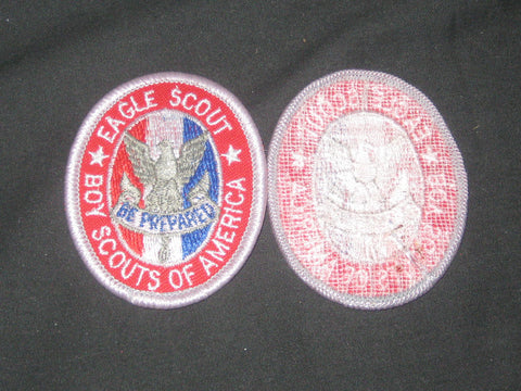 Eagle Scout Patch Type 8, gauze back