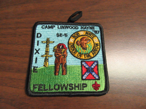 SE-5 1986 Dixie Fellowship Pocket Patch