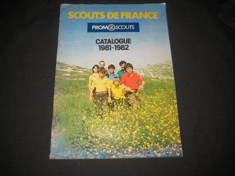 Scouts de France 1981-82 Catalogue