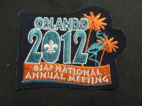 BSA 2012 Orlando Annual Meeting Pocket Patch