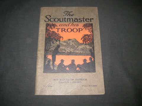 The Scoutmaster and His Troop, BSA Service Library
