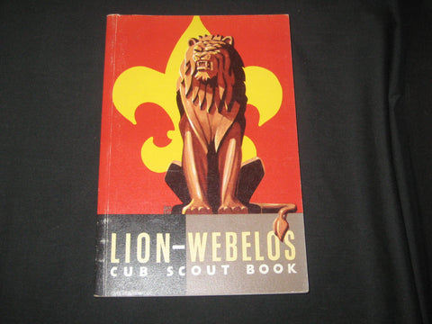 Lion - Webelos Cub Scout Book, 1964