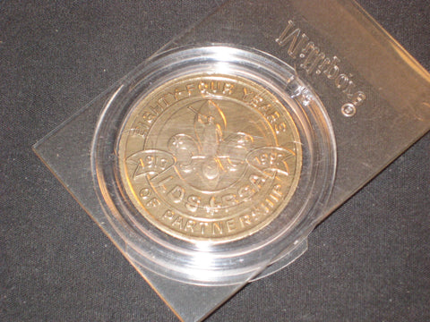 LDS & BSA 1997 National Jamboree 84th Anniversary Coin