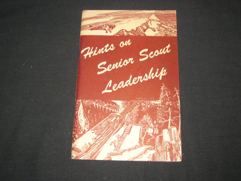 Hints on Senior Scout Leadership, 1948