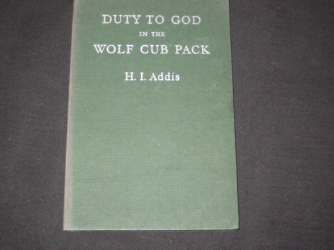 Duty to God in the Wolf Cub Pack, H. I. Addis