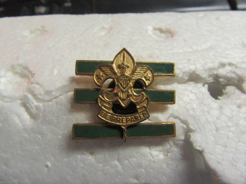 JASM Junior Assistant Scoutmaster Dark Green Campaign Hat Pin