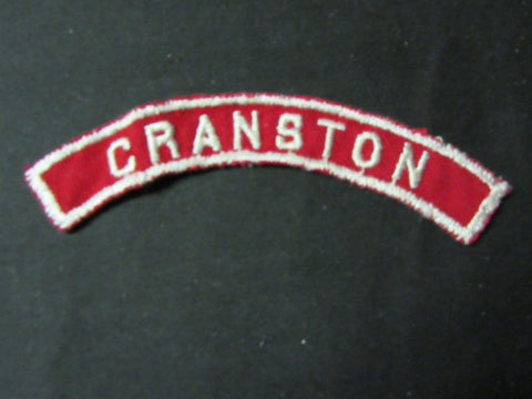 Cranston Red and White Community Strip