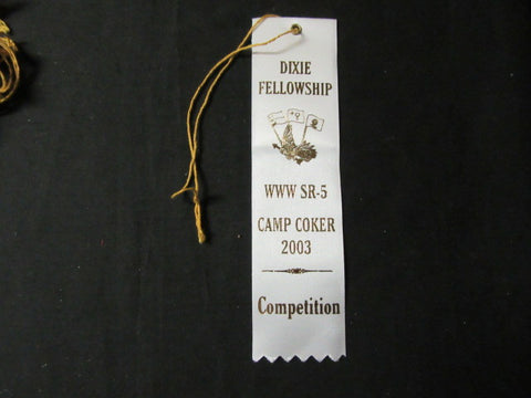 SR-5 Dixie Fellowship 2003 Competition White Ribbon