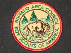 Buffalo Area Council round twill council Patch