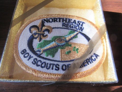 Northeast Region Oval Patch Design Pin for BSA Blue Blazer