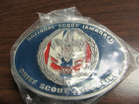 2005 National Jamboree Chief Scout Executive Belt Buckle