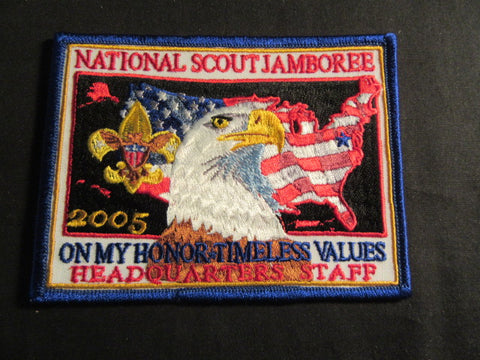 2005 National Jamboree Headquarters Staff Patch