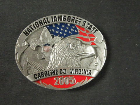 2005 National Jamboree Colored Belt Buckle